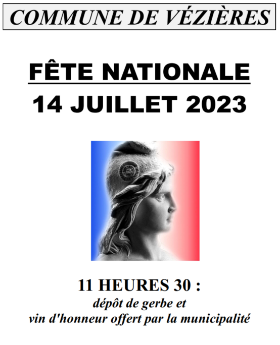 Lire la suite à propos de l’article 14 juillet 2023