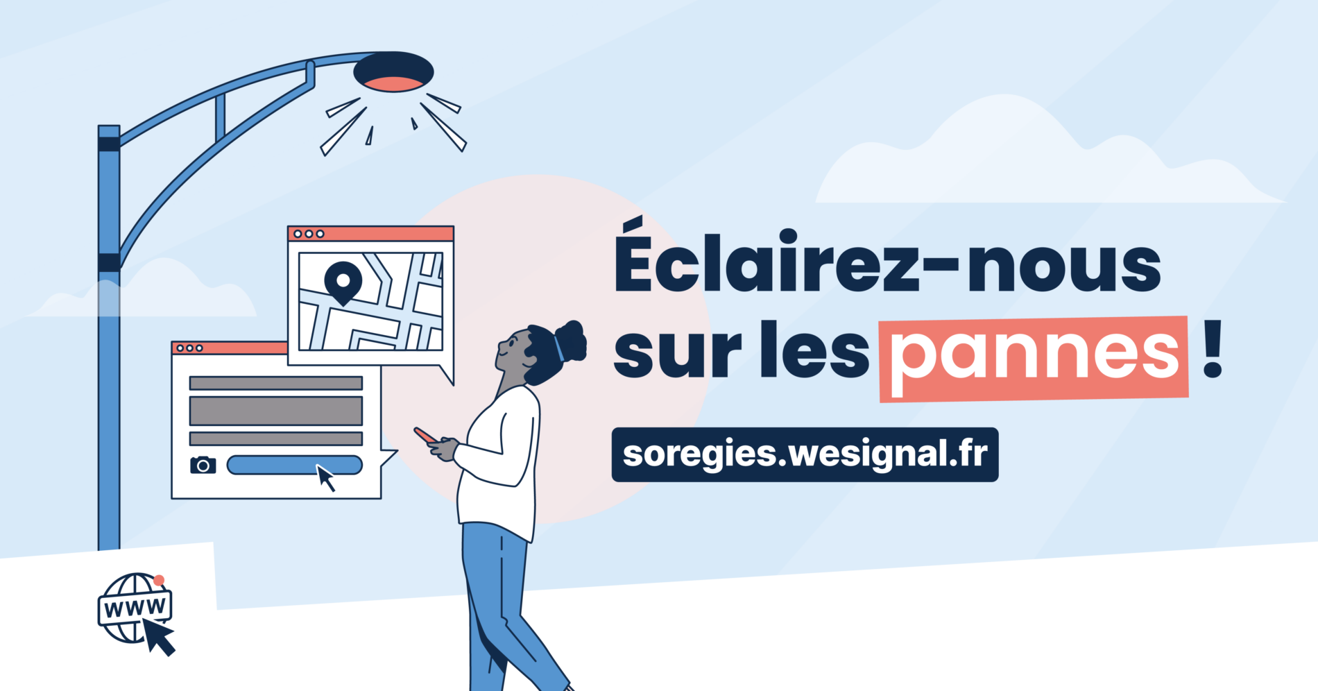 Lire la suite à propos de l’article Signaler une panne d’éclairage public sur https://soregies.wesignal.fr/fr/